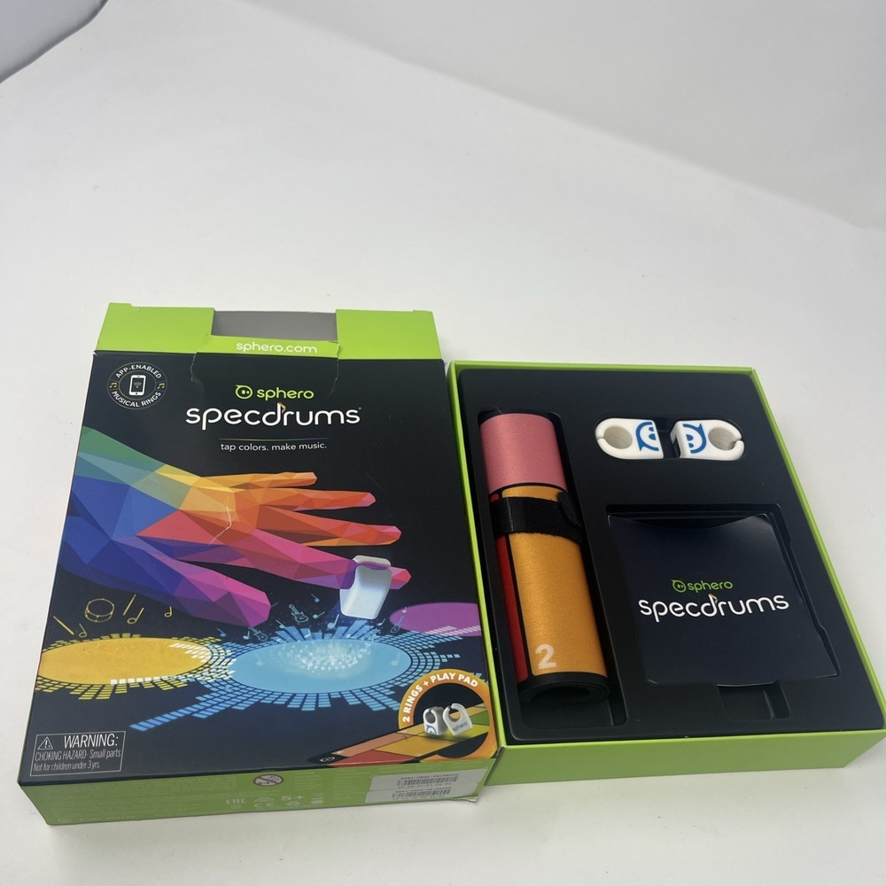 Sphero Specdrums App‎ Enabled Musical Rings and Play Pad Wireless Tap